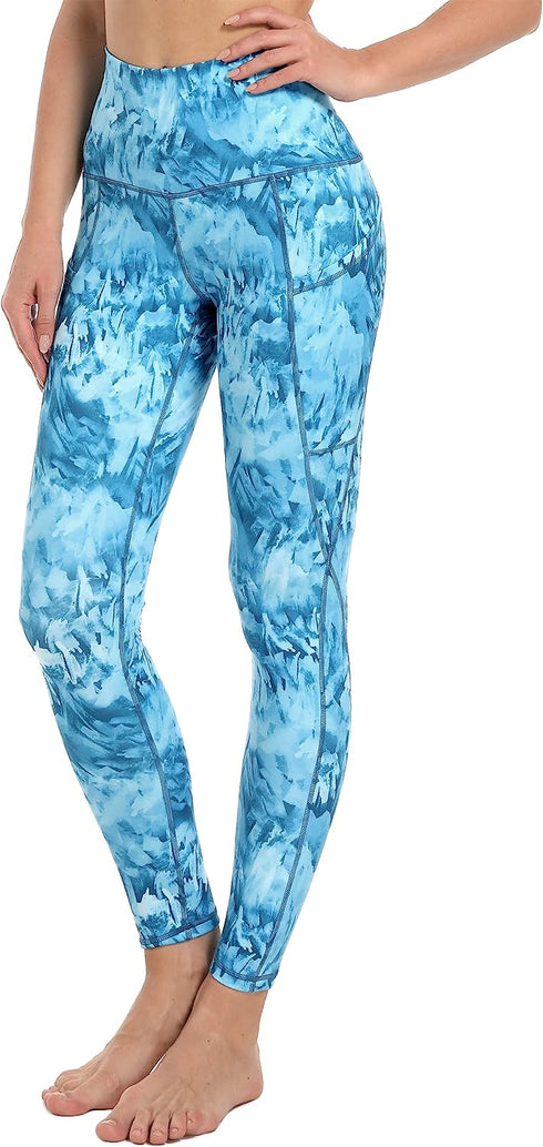 Women High Waisted Stretchy Leggings with Pockets Buttery Soft Workout Yoga Pants